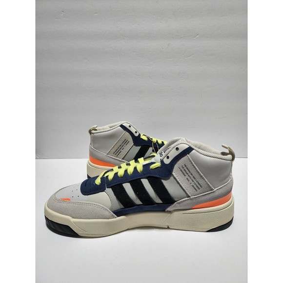 Adidas Originals Post UP Cloud White Navy Blue  Basketball Shoes H00173 Size 8.5 - Picture 8 of 12